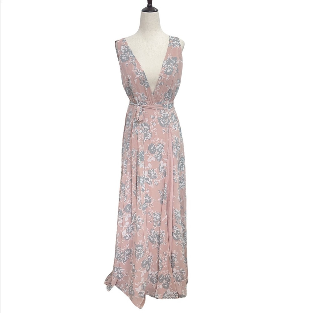 Lovers + Friends Leah Floral Wrap Maxi Dress - Picture 11 of 11